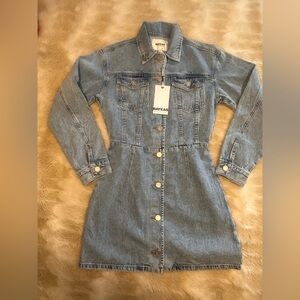RayEas Blue Denim Dress